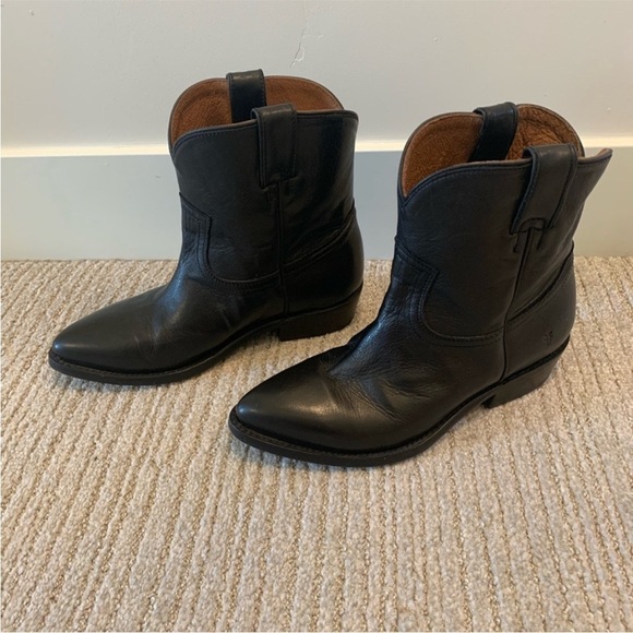 FRYE Billy Short Western Cowboy shortie low Boots Size 8.5 - Picture 9 of 16